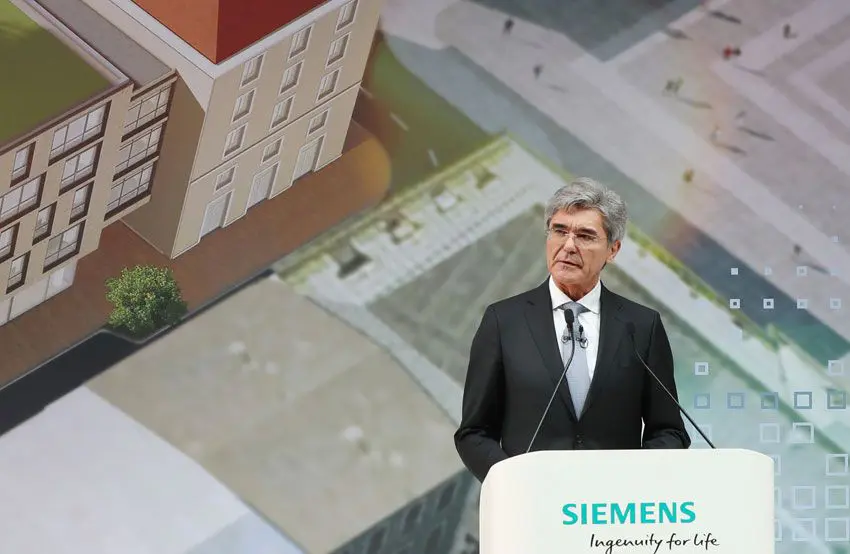 Joe Kaeser, presidente e Ceo di Siemens AG
