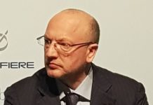 |Il presidente di Confindustra Vincenzo Boccia nella Conferenza Stampa di chiusura delle Assise di Verona