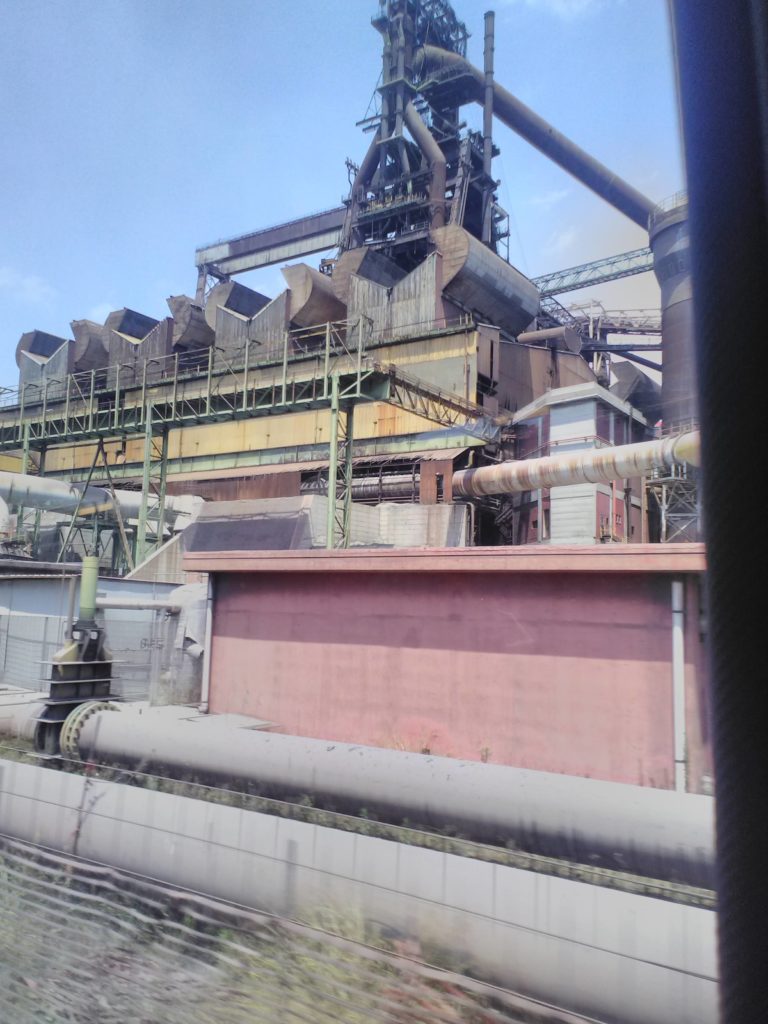 ora stabilimento ArcelorMittal Italia di Taranto|Lavori all'ex Ilva